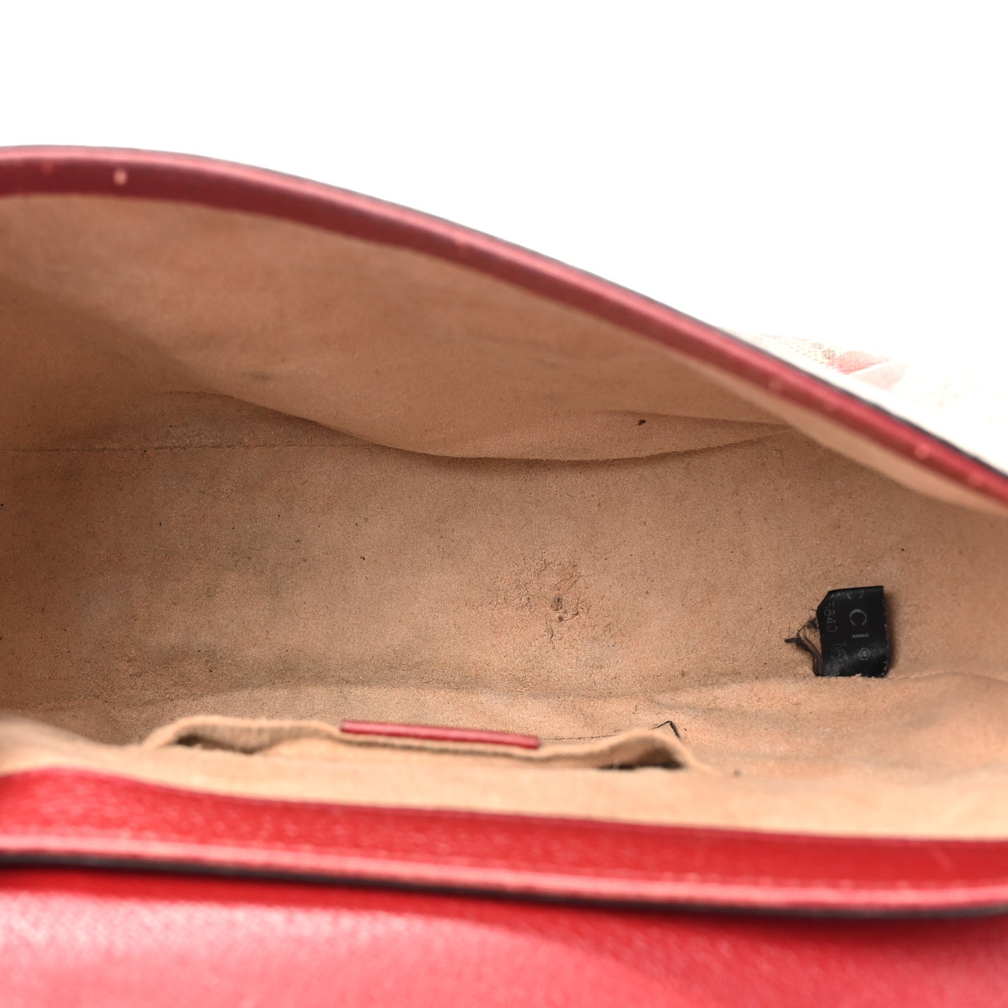 GG Supreme Monogram Tian Web Medium Padlock Messenger Shoulder Bag Beige Multicolor New Acero