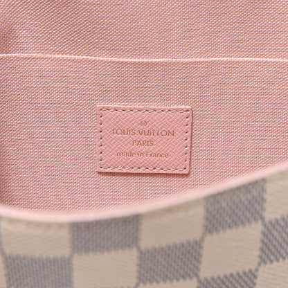 Louis Vuitton Damier Azur Calfskin Pochette Felicie Eau de Rose 5 of 6