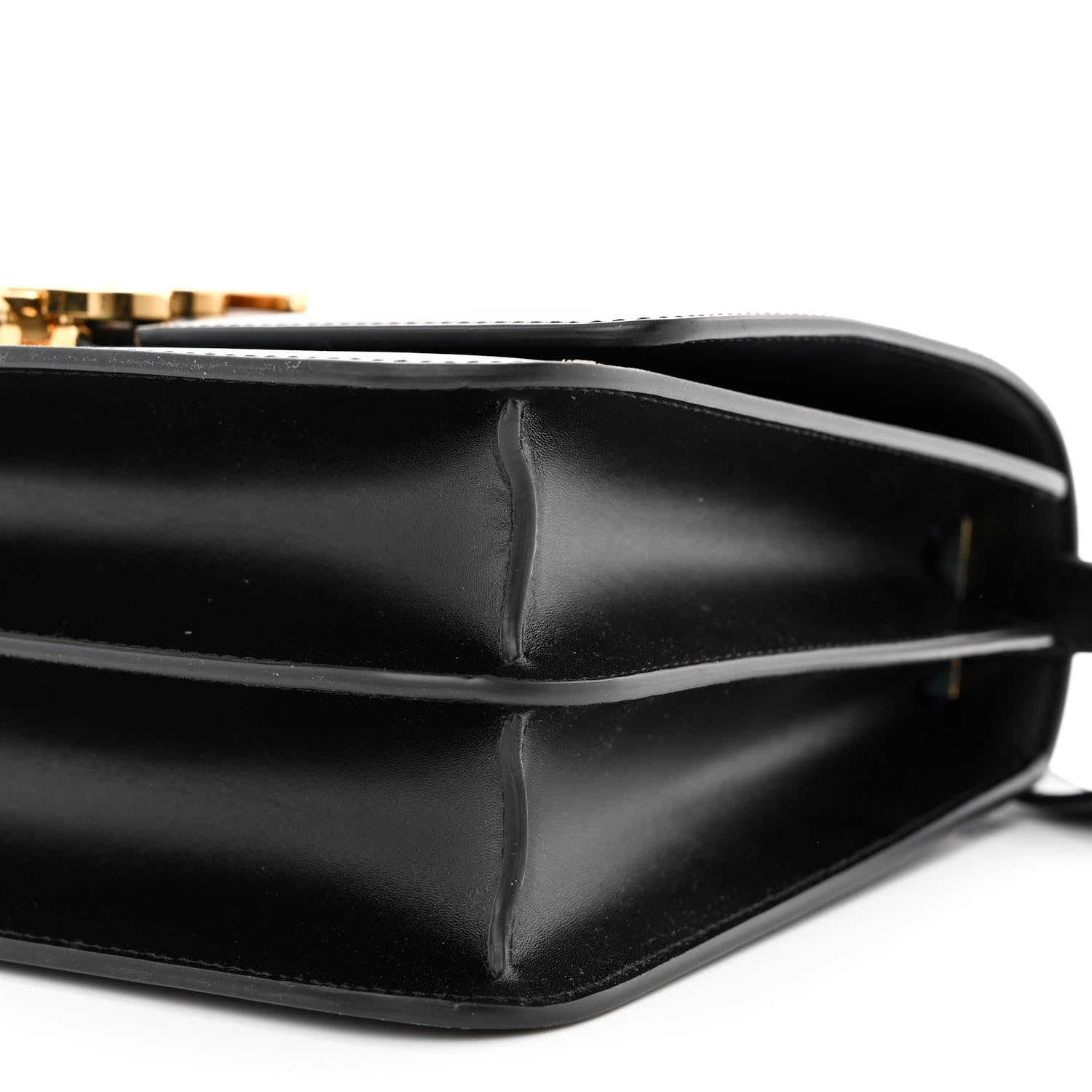 Burberry Calfskin Medium TB Bag Black 10 of 11