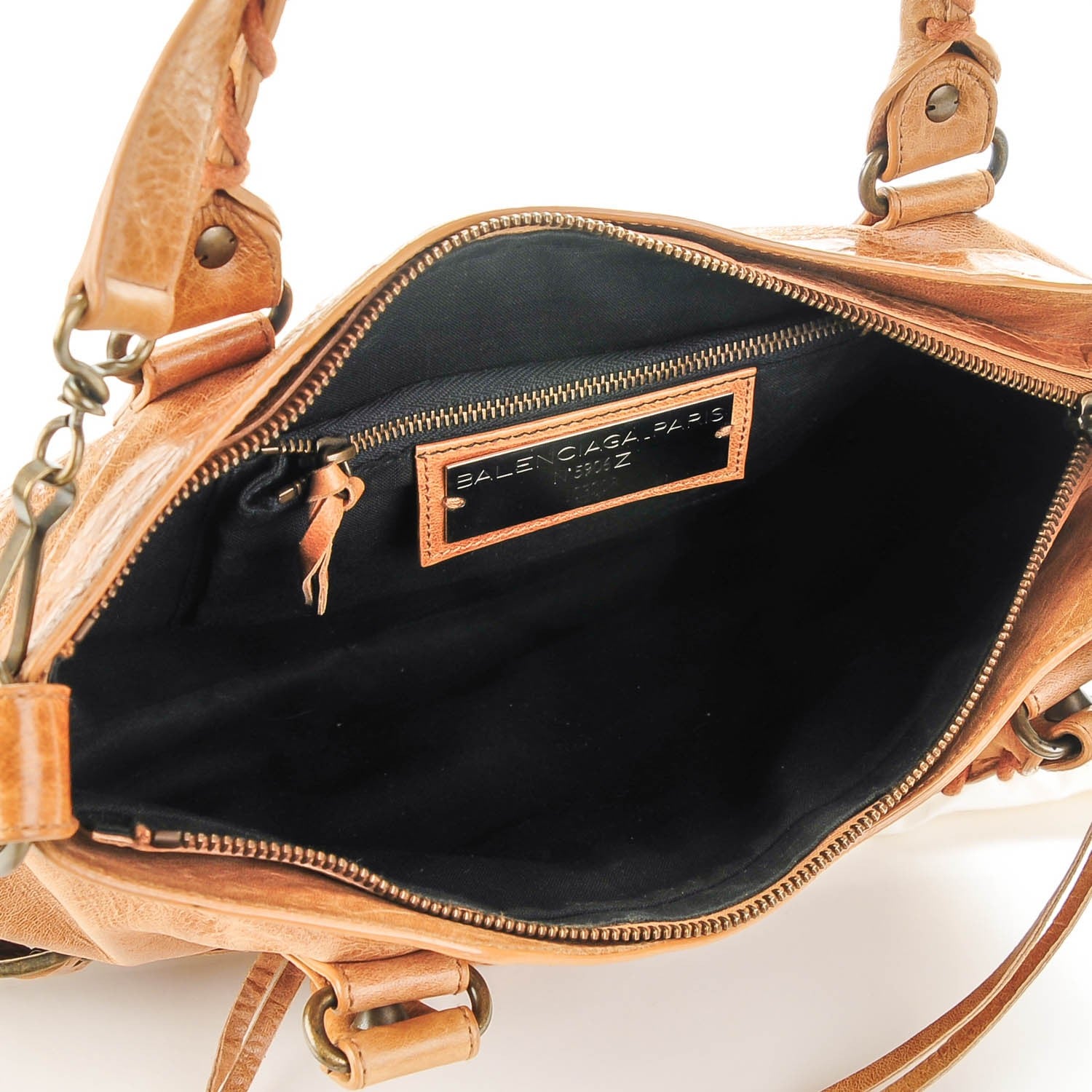 Balenciaga Chevre Classic Hardware First Caramel 5 of 7