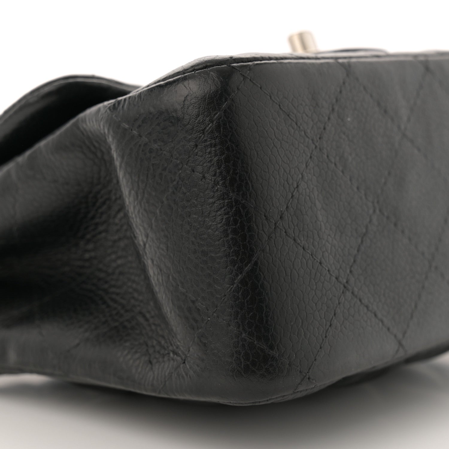 Chanel Caviar Quilted Mini Square Flap Black 9 of 12