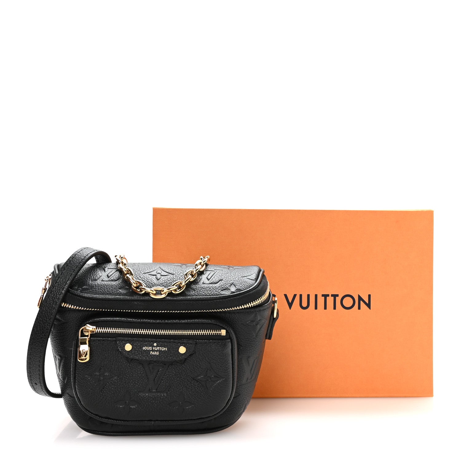 Louis Vuitton Empreinte Mini Bumbag Black 10 of 10