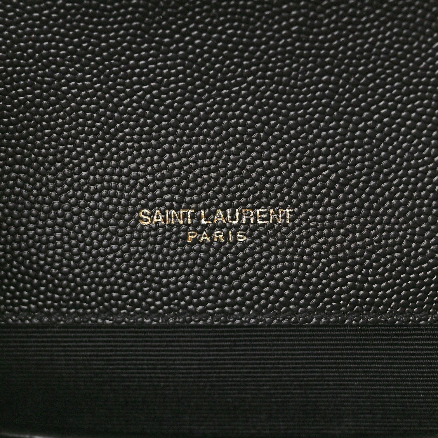 Saint Laurent Grain De Poudre Textured Mixed Matelasse Triquilt Small Monogram Satchel Black 6 of 10