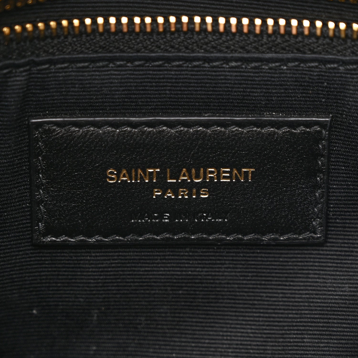 Saint Laurent Lambskin Quilted Toy Loulou Puffer Monogram Chain Satchel Dark Beige 6 of 19