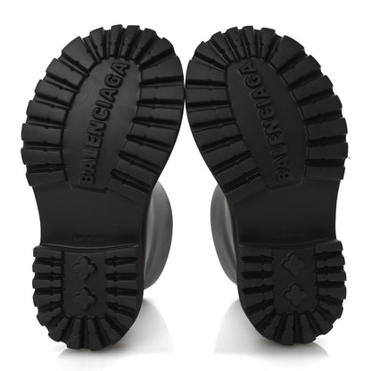 Balenciaga Rubber Steroid Bootie 37 Black 6 of 8