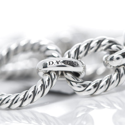 David Yurman Sterling Silver 12.5mm Cushion Link Chain Necklace 5 of 5