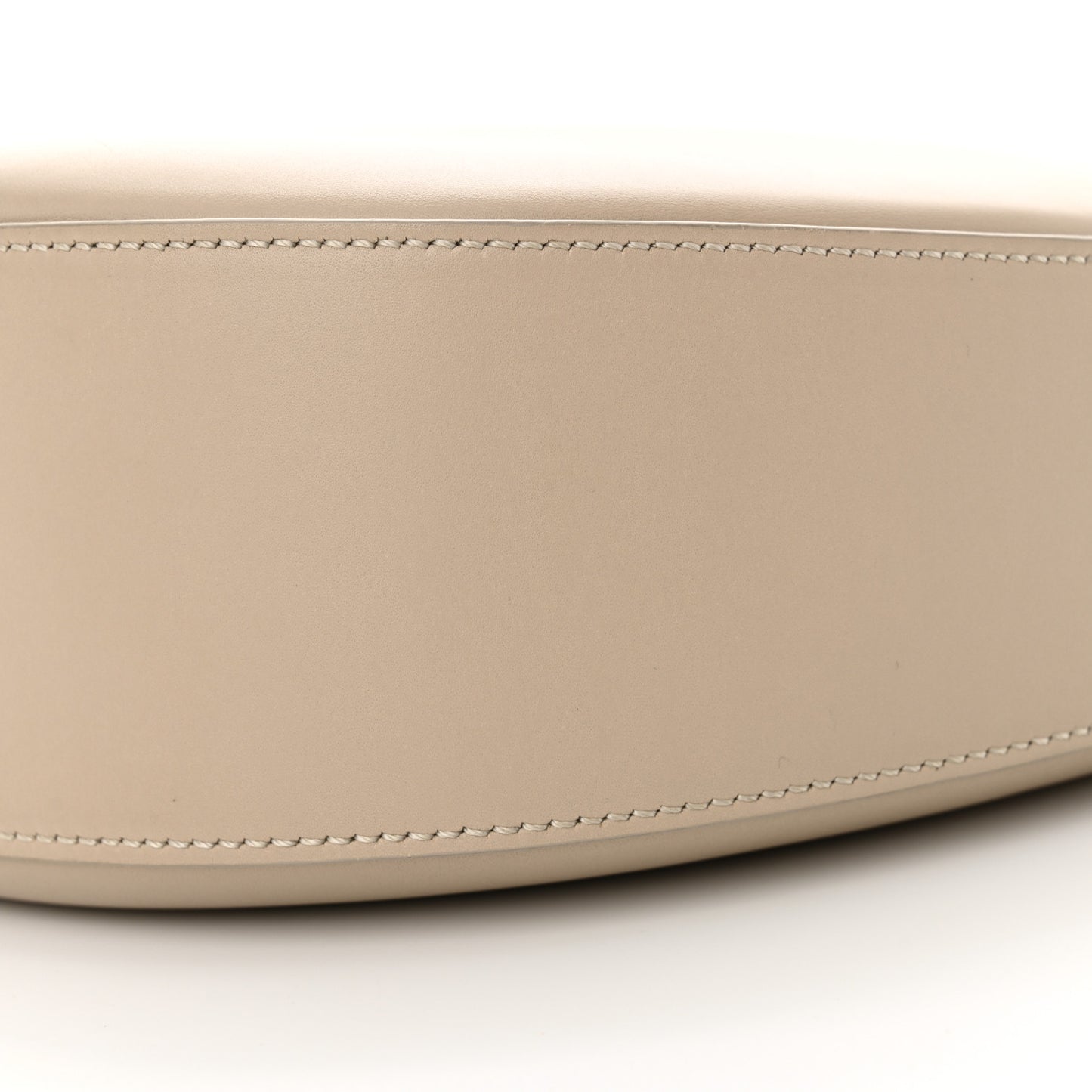 Satin Calfskin Jacquard Small Luna Bag Oat
