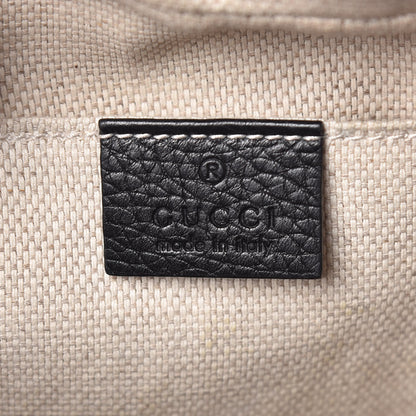 Gucci Pebbled Calfskin Small Soho Disco Bag Black 6 of 9