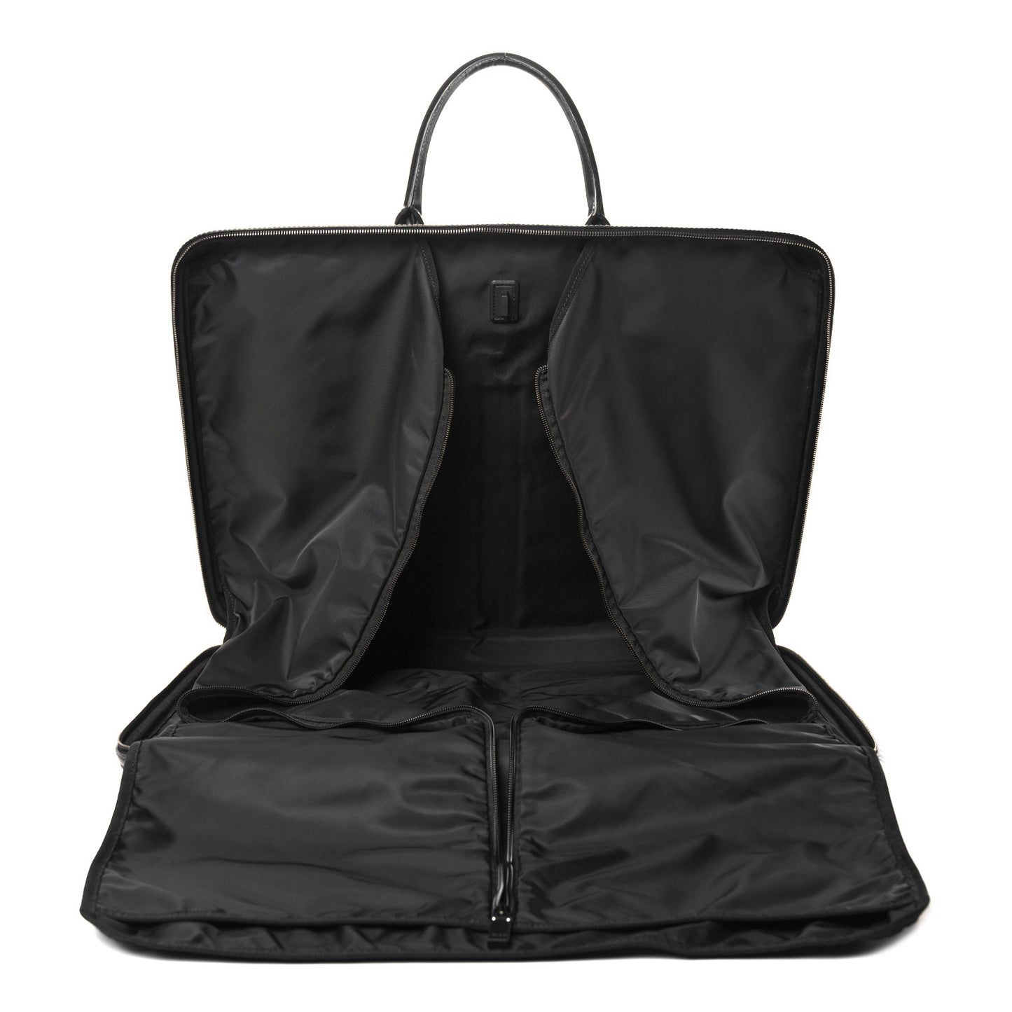 Coated Canvas Interlocking G Large Garment Hard Case Travel Bag Black