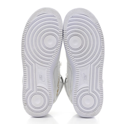 Louis Vuitton X NIKE AIR FORCE 1 Calfskin Monogram Mens Mid Sneakers 6 White 5 of 12