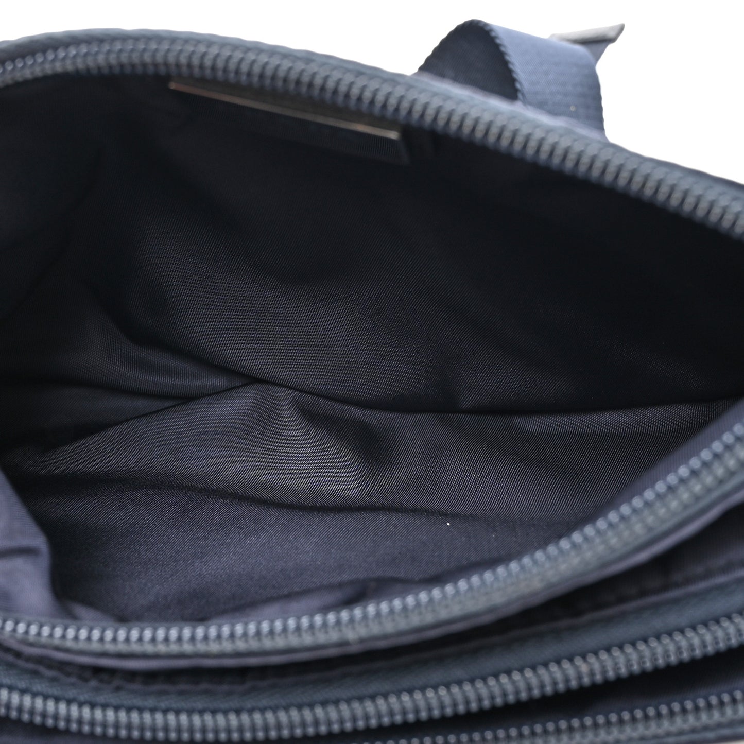 Re-Nylon Saffiano Belt Bag Navy