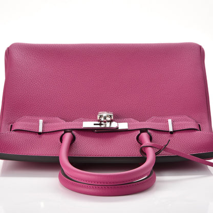 Hermes Togo Birkin 30 Rose Pourpre 24 of 38