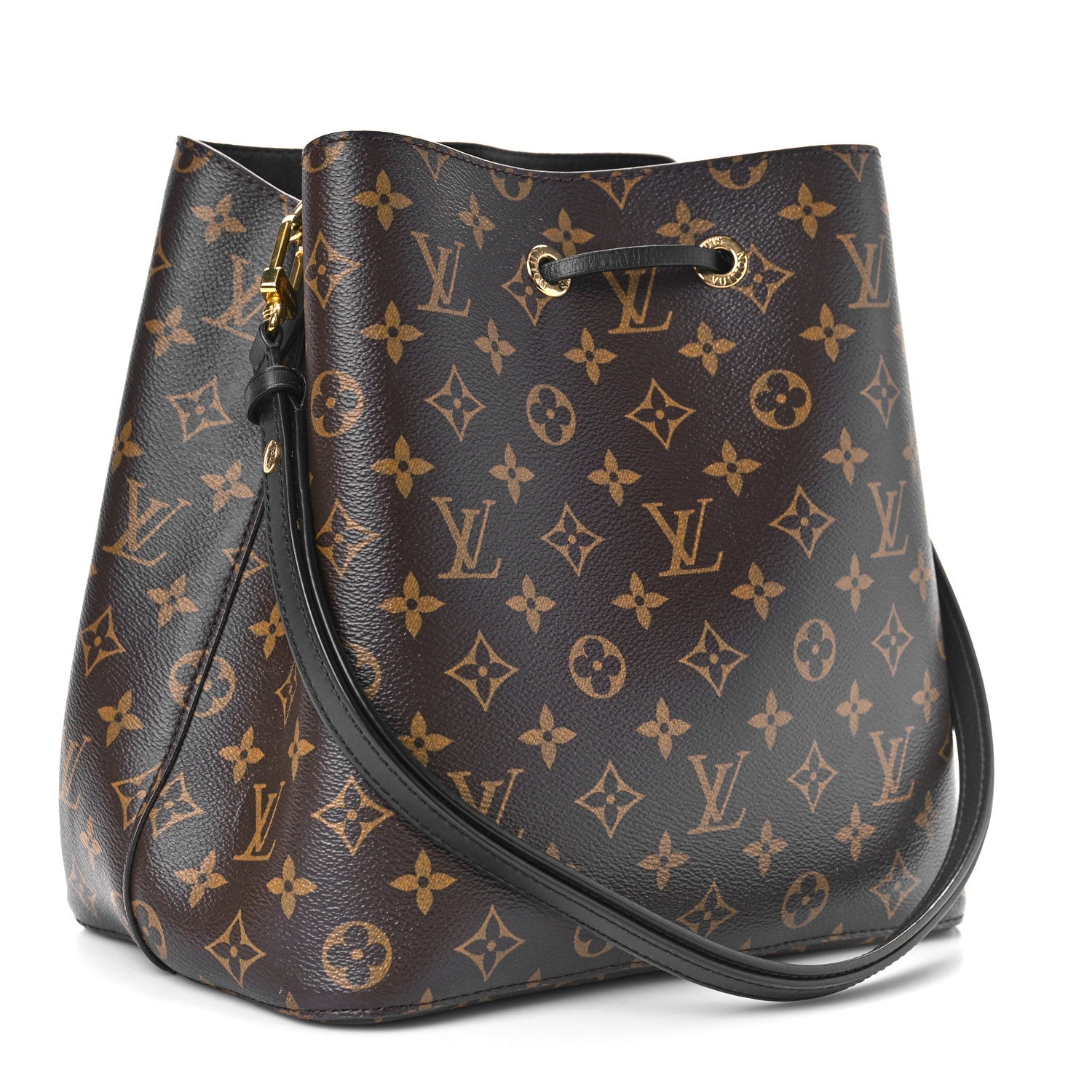 Louis Vuitton Monogram Neonoe MM Black 3 of 8