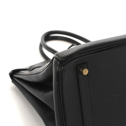 Hermes Ardennes Birkin 35 Black 9 of 23