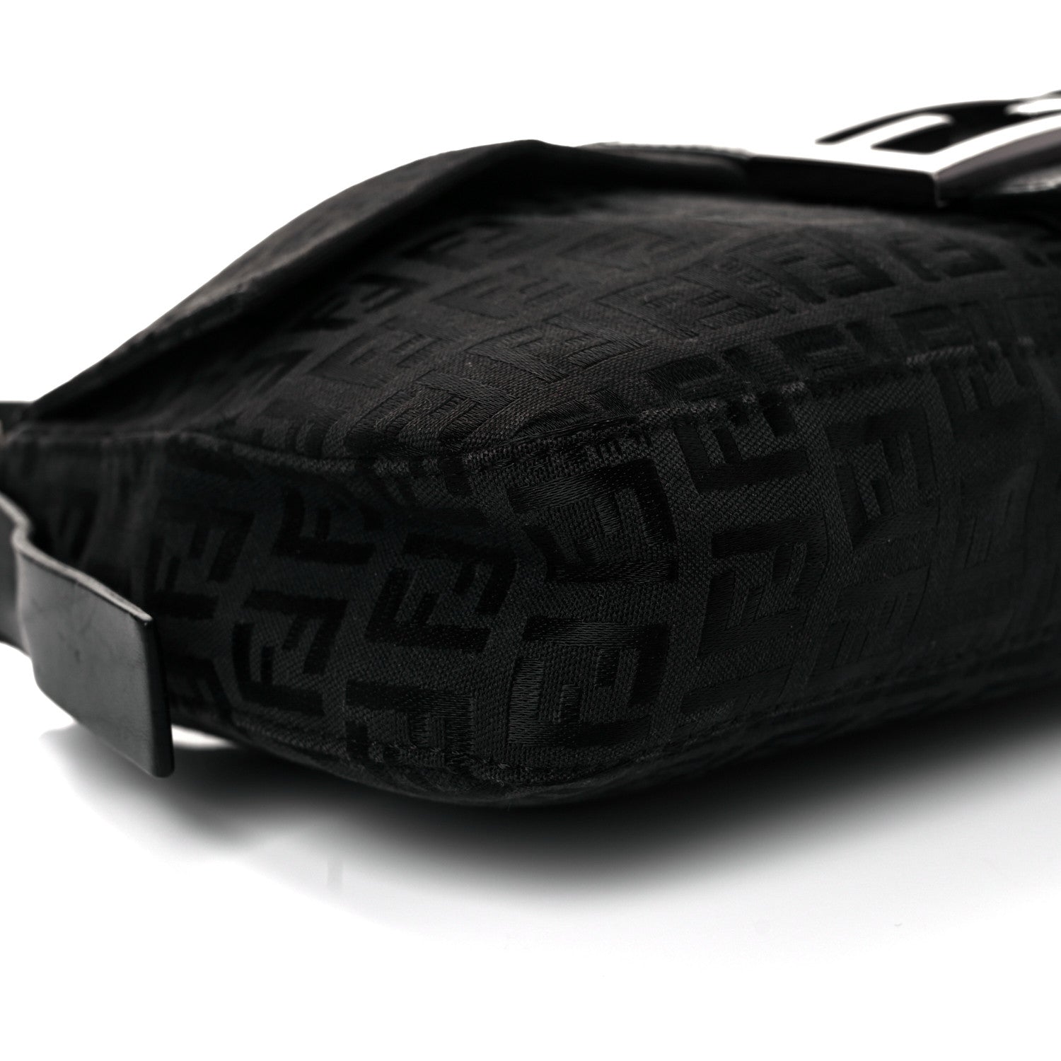 Fendi Zucchino Baguette Black 7 of 11