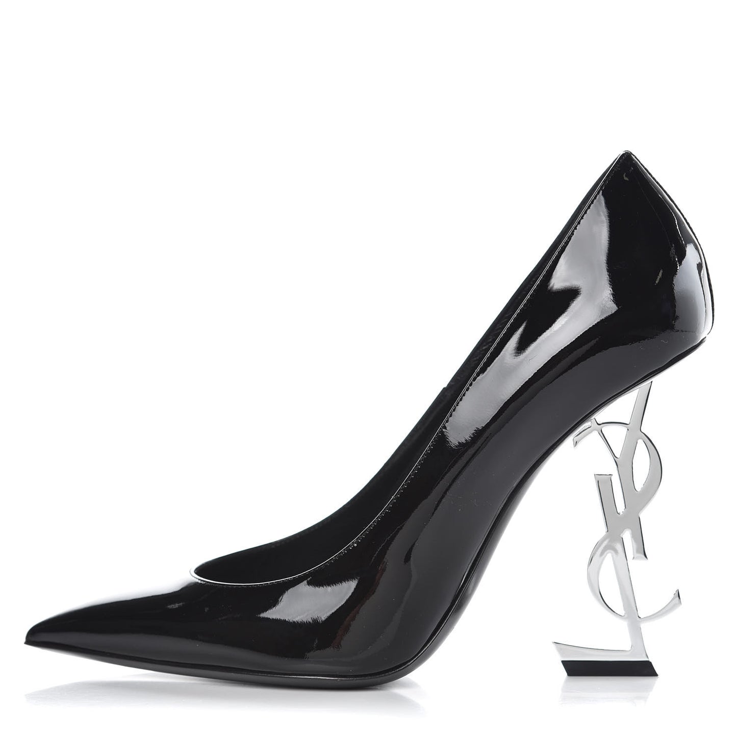 Patent Opyum 100 Pumps 38 Black Silver