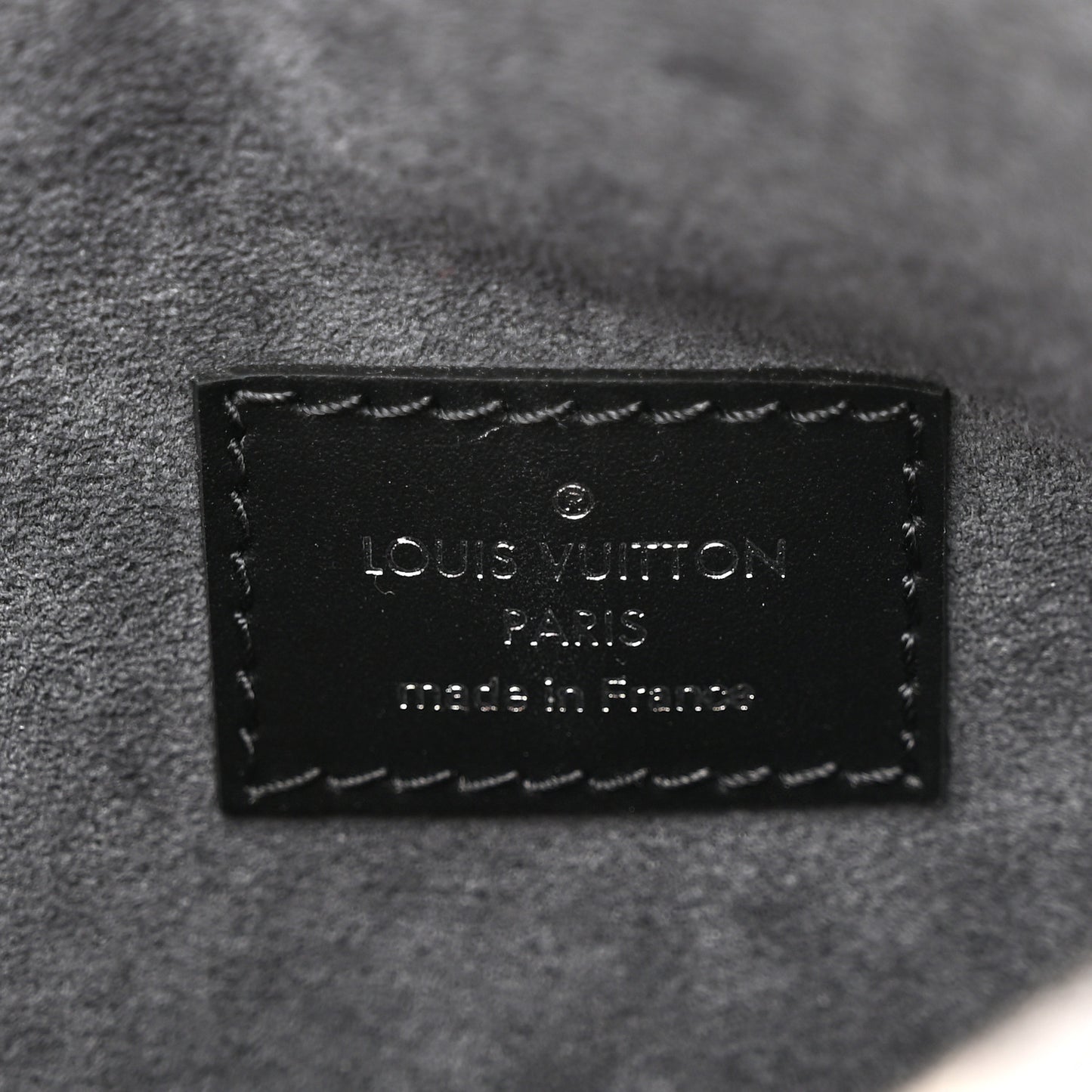 Monogram Jacquard Denim Side Trunk Grey