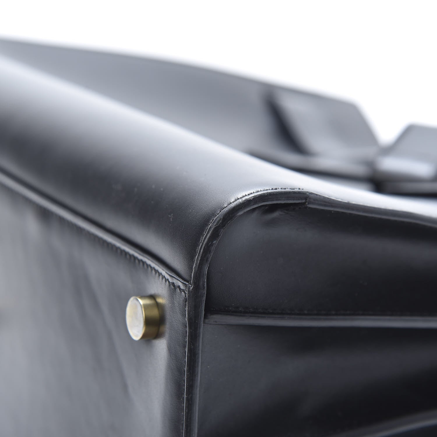 Saint Laurent Calfskin Small Sac De Jour Black Royal Blue 9 of 20