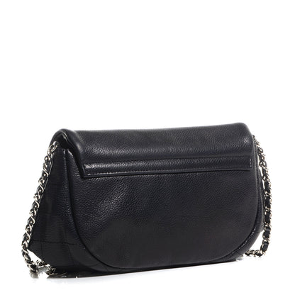 Chanel Caviar Half Moon Wallet On Chain WOC Black 3 of 8