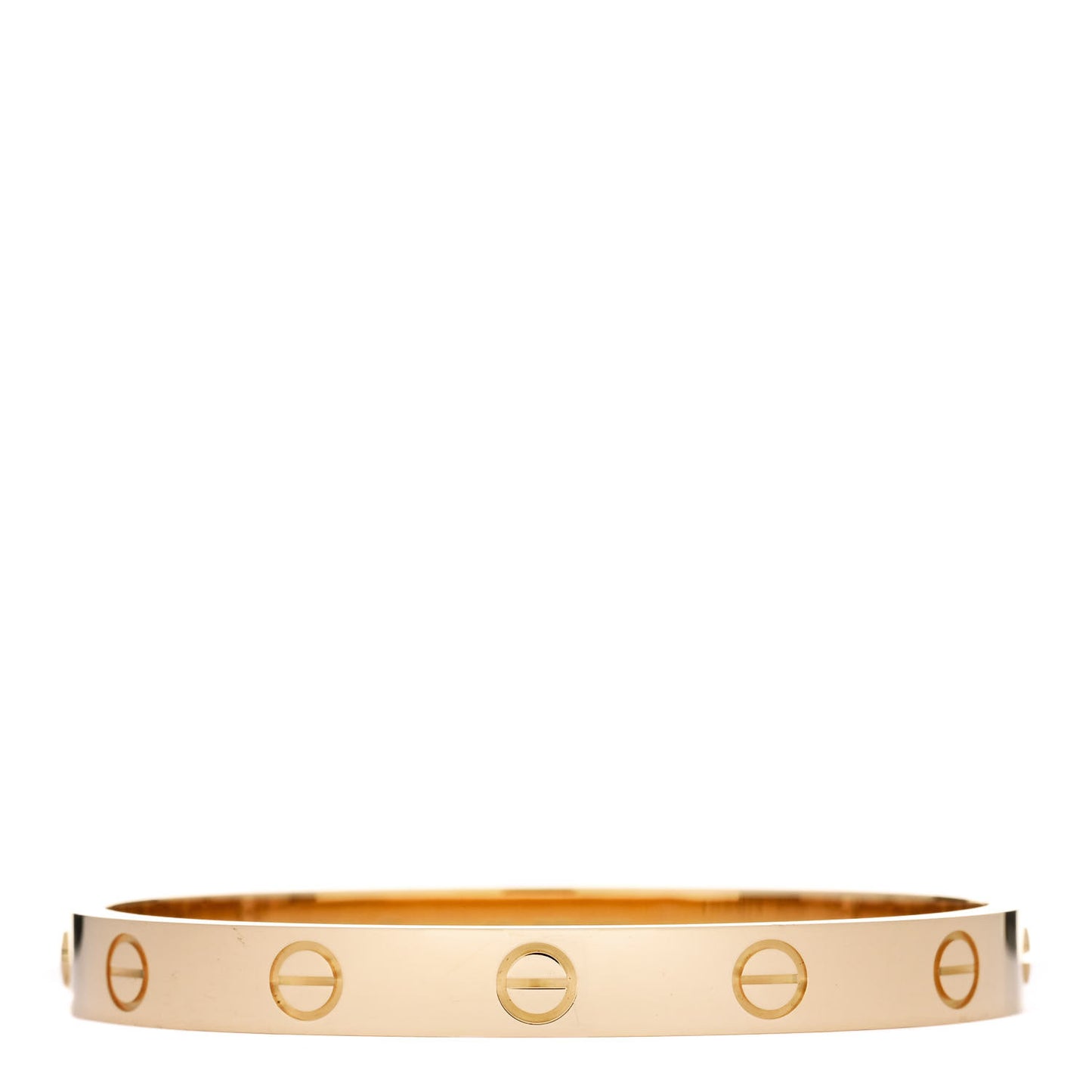 18K Yellow Gold LOVE Bracelet 15