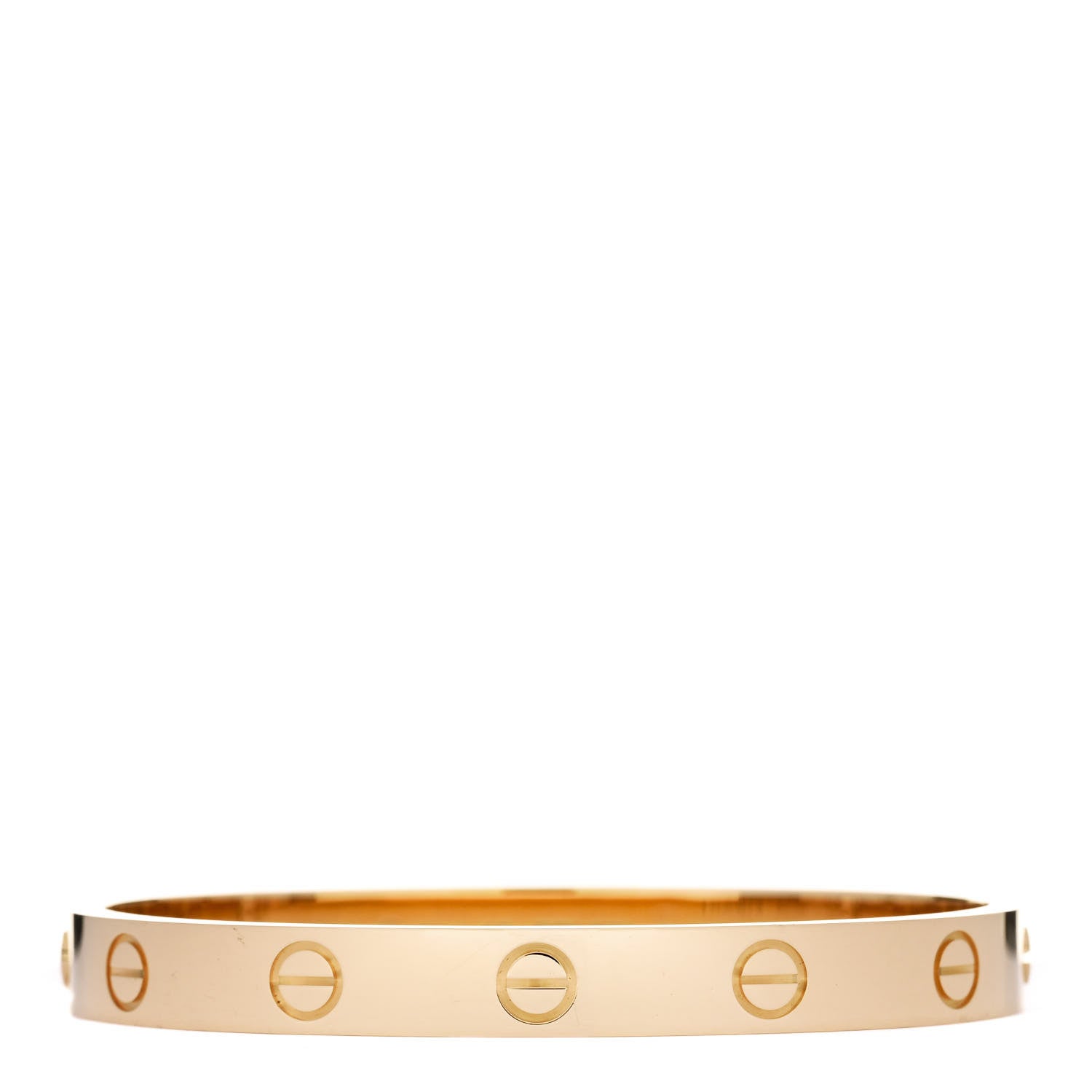 Cartier 18K Yellow Gold LOVE Bracelet 15 1 of 9
