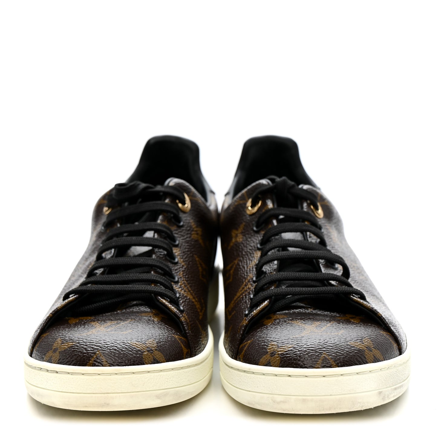 Patent Monogram Frontrow Sneakers 42