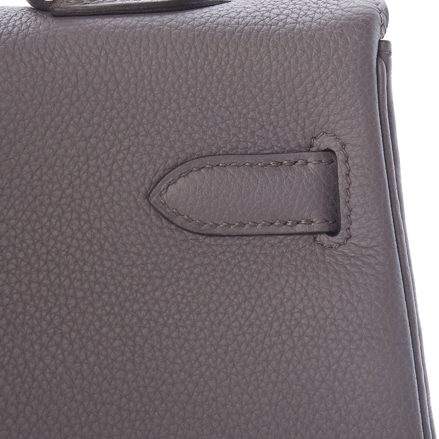 Hermes Togo Kelly Retourne 35 Etain 12 of 40