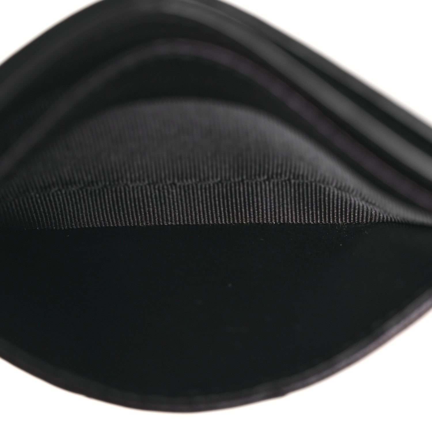 Saint Laurent Lambskin Carre Quilted Gaby Card Case Black 6 of 10