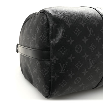 Louis Vuitton Monogram Eclipse Keepall Bandouliere 45 8 of 9