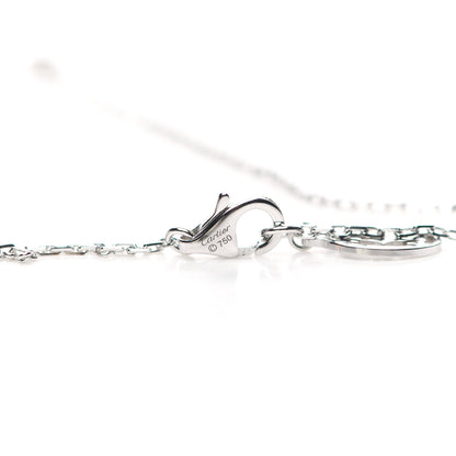 Cartier 18K White Gold Diamond SM D'Amour Pendant Necklace 5 of 6