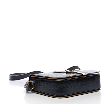Saint Laurent Patent Crinkled Calfskin Classic Y Satchel Black 3 of 8