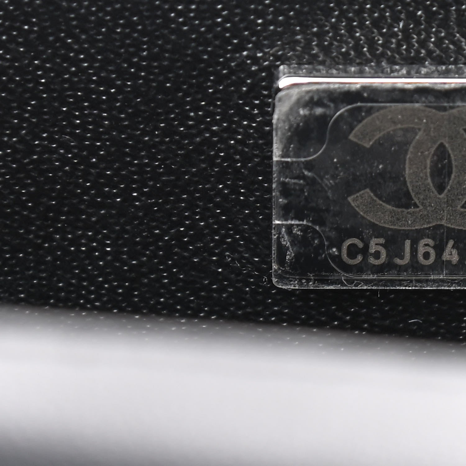 Chanel Lambskin Quilted Mini Rectangular Flap So Black 9 of 9