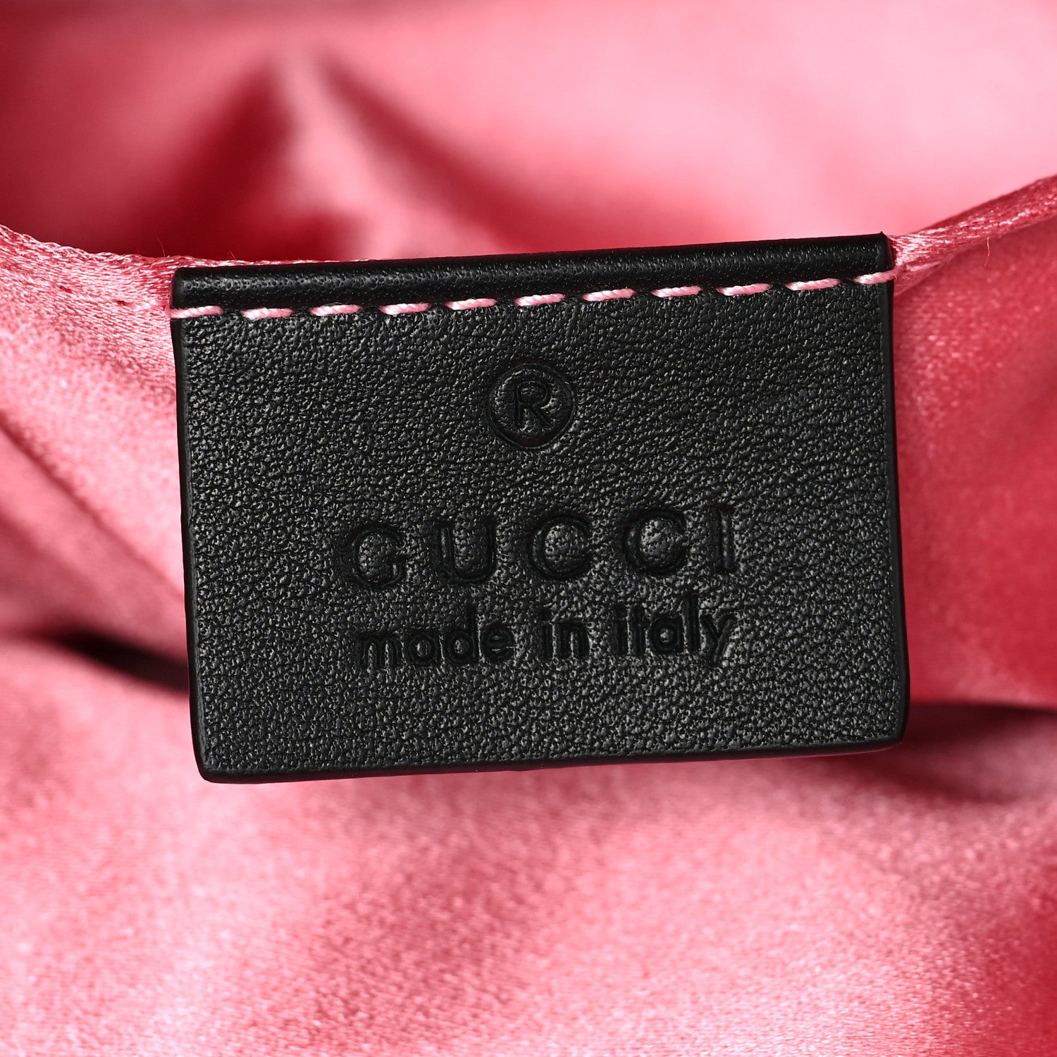 Gucci Velvet Matelasse GG Marmont Belt Bag 85 34 Black 6 of 9