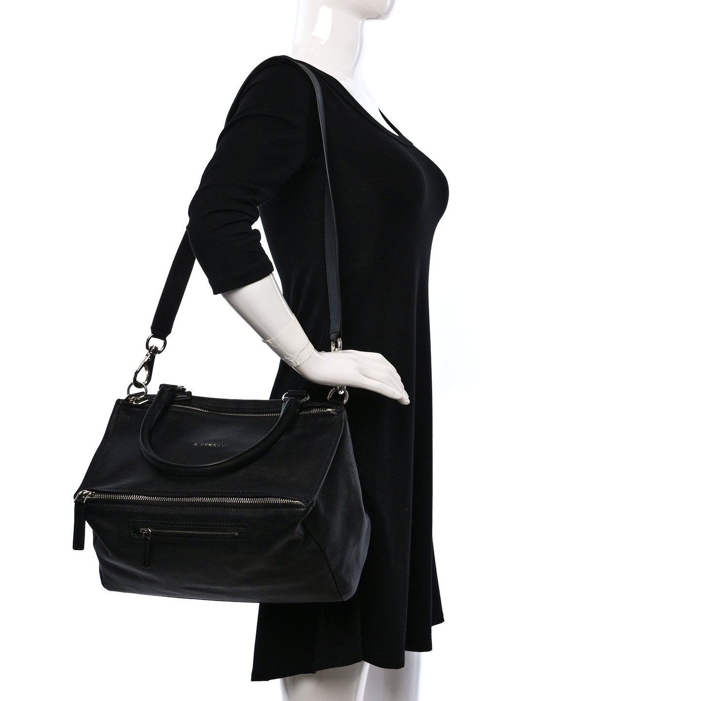 Sugar Goatskin Medium Pandora Black
