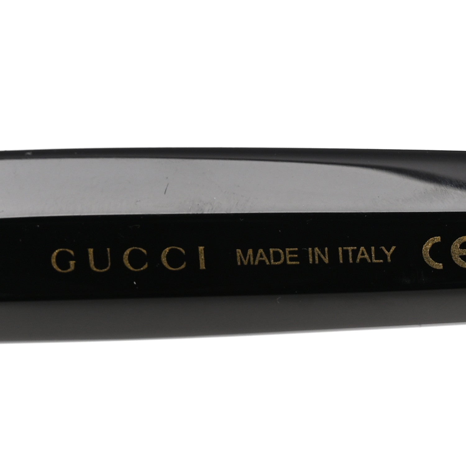 Gucci Acetate Crystal Star Round Frame Sunglasses GG0208S Black 5 of 10