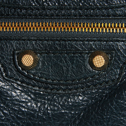 Balenciaga Agneau Giant 12 Gold Hardware Mini City Bleu Paon 7 of 15