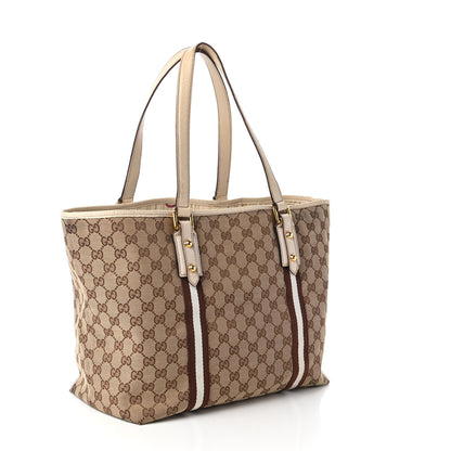 Gucci Monogram Large Jolicoeur Tote White 3 of 11