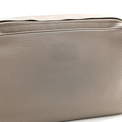 Prada Vitello Daino Medium Double Zip Shoulder Bag Argilla 14 of 14