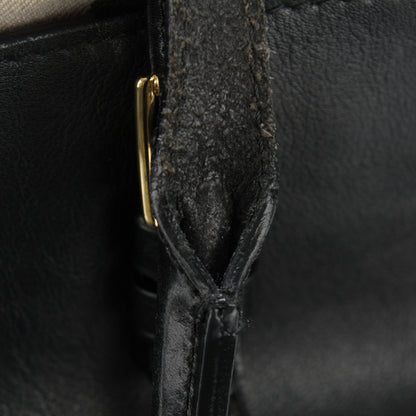 Burberry Calfskin House Check Small Salisbury Tote Black 11 of 13