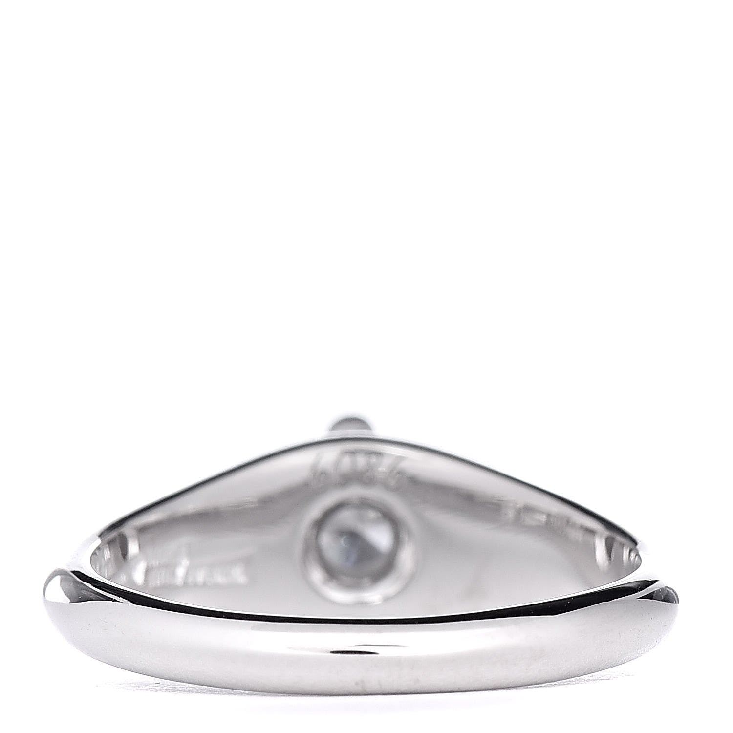 Bulgari Platinum Diamond Corona Engagement Ring 49 4.75 4 of 8