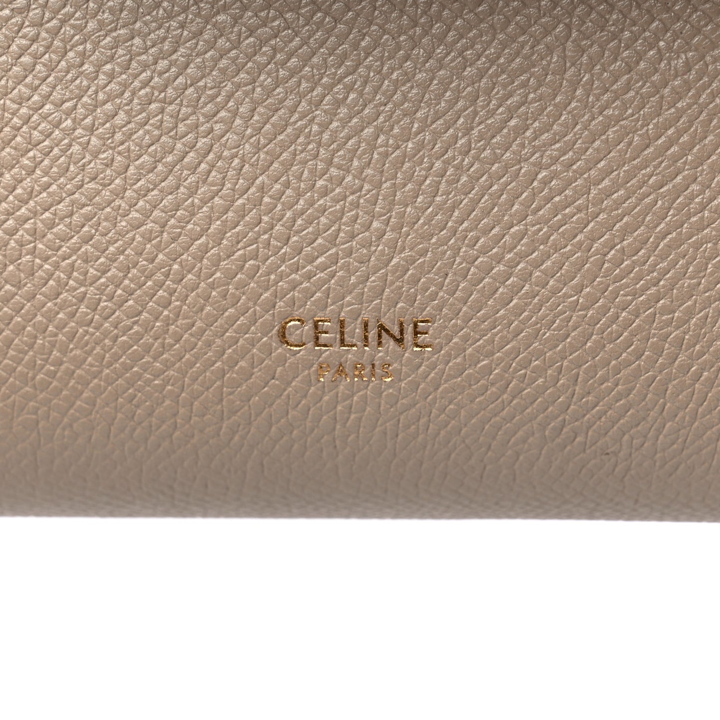 Grained Calfskin Pico Belt Bag Light Taupe