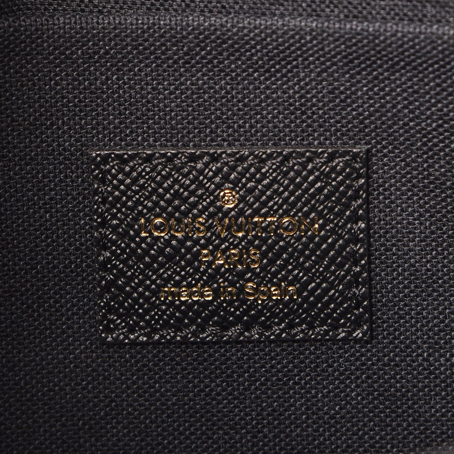Monogram Blossom Pochette Felicie Chain Wallet Black