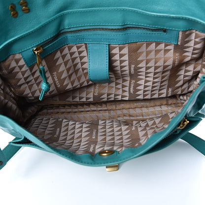 Proenza Schouler Lambskin Medium PS1 Satchel Emerald 5 of 9