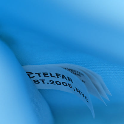 Telfar Monogram Jacquard Medium Shopping Bag Pool Blue 6 of 9