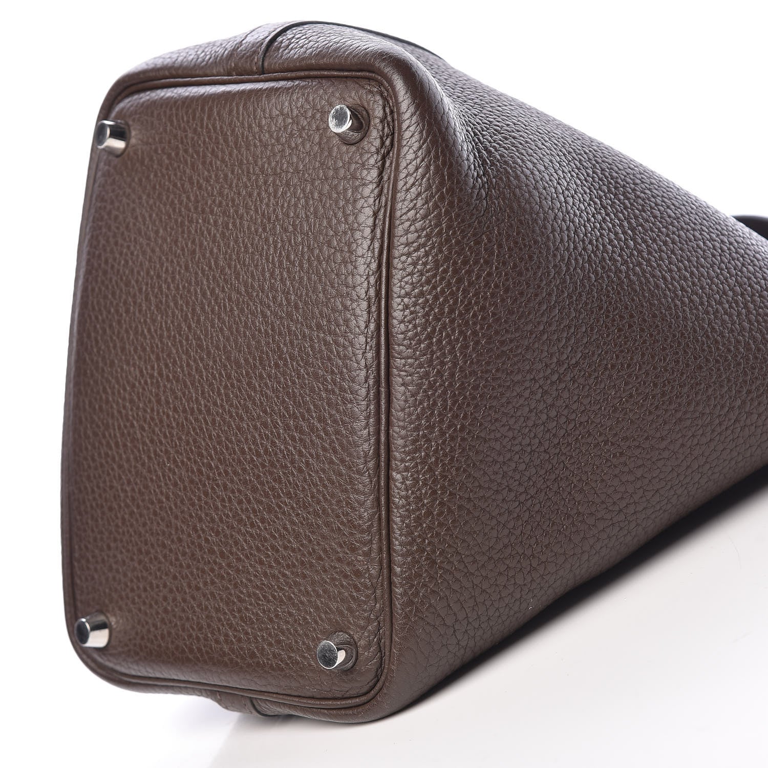 Hermes Taurillon Clemence Picotin 18 PM Cafe 10 of 11