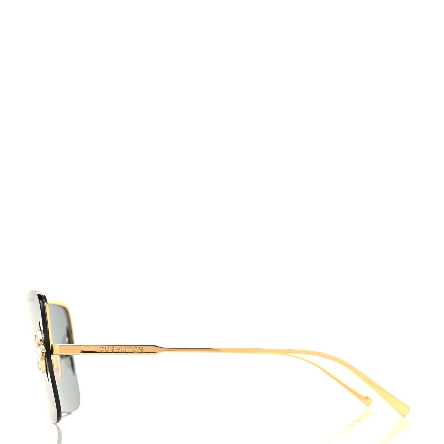 Metal Swarovski Crystal Star Light Sunglasses Z1664U Gold