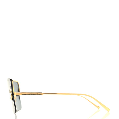 Louis Vuitton Metal Swarovski Crystal Star Light Sunglasses Z1664U Gold 3 of 8