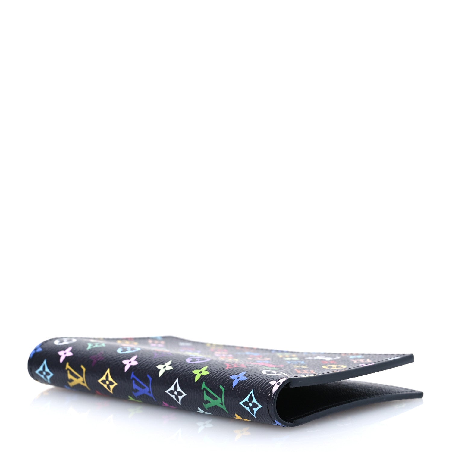 Louis Vuitton LV X TM Monogram Multicolor Passport Cover Black 4 of 8