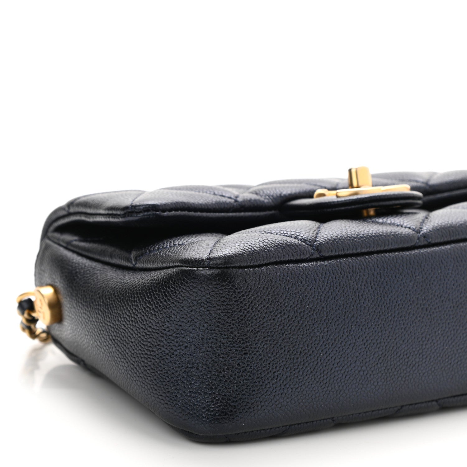 Chanel Iridescent Caviar Quilted Mini My Perfect Flap Black 9 of 10