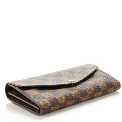 Louis Vuitton Damier Ebene Sarah Wallet NM 4 of 7